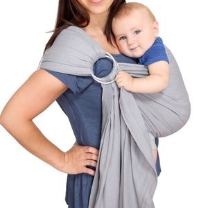 Maya Wrap Ring Sling•Medium•Slate EUC